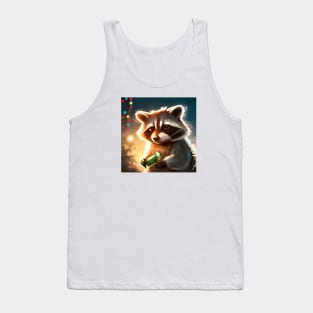 Cute Raccoon Tank Top